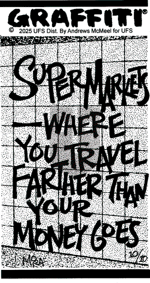 Graffiti - Friday October 10, 2025 Comic Strip