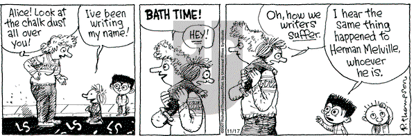 Cul de Sac on Friday November 23, 2007 Comic Strip