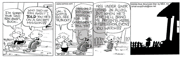 Soup to Nutz - Old on Saturday June 12, 2004 Comic Strip