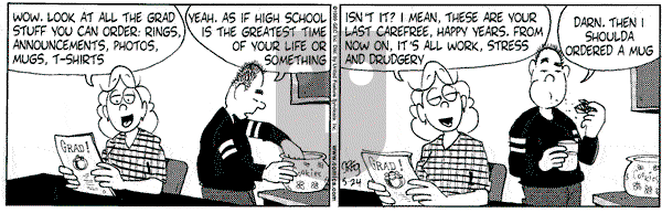Luann - Monday May 24, 1999 Comic Strip