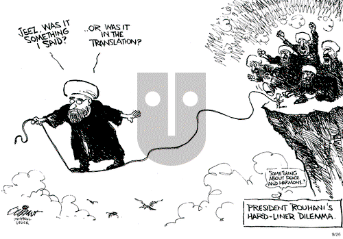 Pat Oliphant on Thursday September 26, 2013 Comic Strip