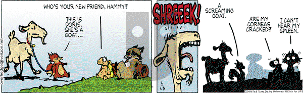 Over the Hedge on Monday February 23, 2015 Comic Strip