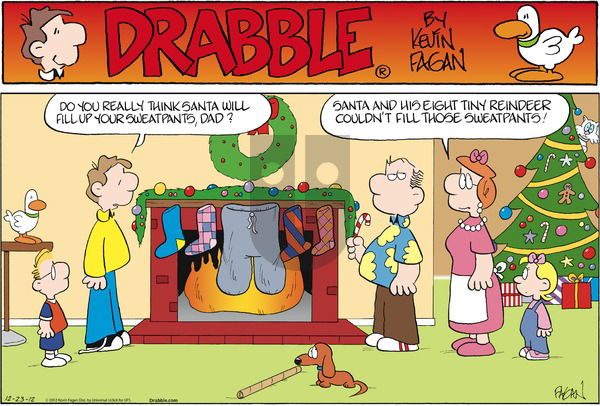 Drabble on Sunday December 23, 2012 Comic Strip