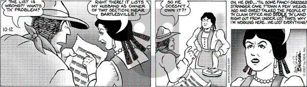 Alley Oop on Friday October 12, 2007 Comic Strip