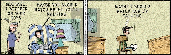 Grand Avenue on Thursday June 13, 2019 Comic Strip