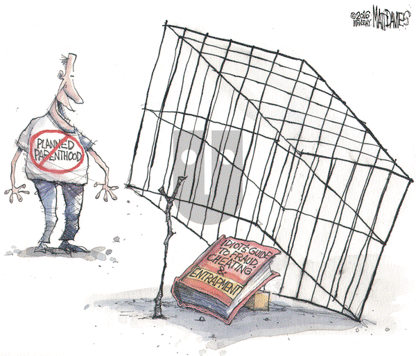 Matt Davies on Friday January 29, 2016 Comic Strip