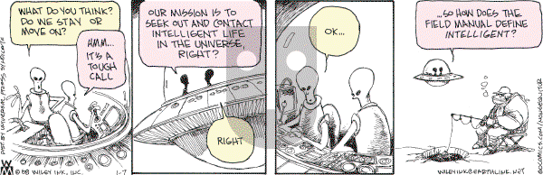 Non Sequitur - Monday January 7, 2008 Comic Strip