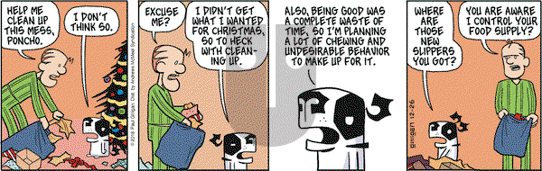 Pooch Cafe on Wednesday December 26, 2018 Comic Strip