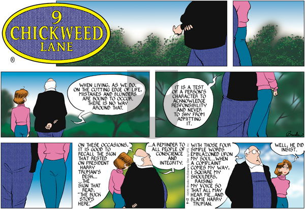 9 Chickweed Lane on Sunday September 12, 2010 Comic Strip