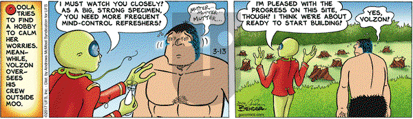 Alley Oop on Monday March 13, 2017 Comic Strip