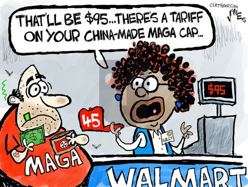 Clay Jones on Sunday April 6, 2025 Comic Strip