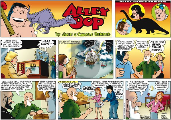 Alley Oop on Sunday December 10, 2006 Comic Strip