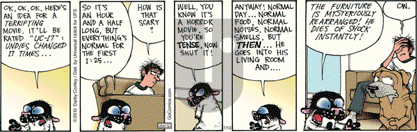 Get Fuzzy on Thursday July 19, 2012 Comic Strip