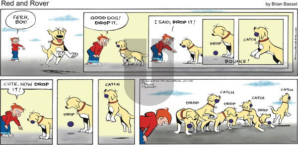 Red and Rover on Sunday November 15, 2015 Comic Strip
