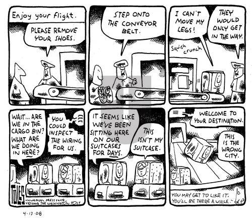 Tom Toles on Sunday April 13, 2008 Comic Strip
