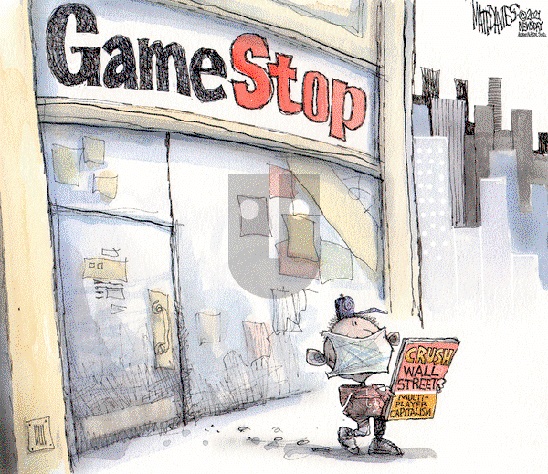 Matt Davies on Friday January 29, 2021 Comic Strip