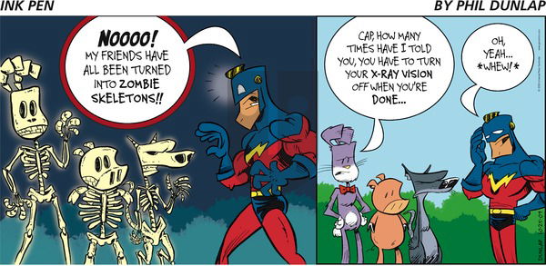 Ink Pen on Sunday October 25, 2009 Comic Strip