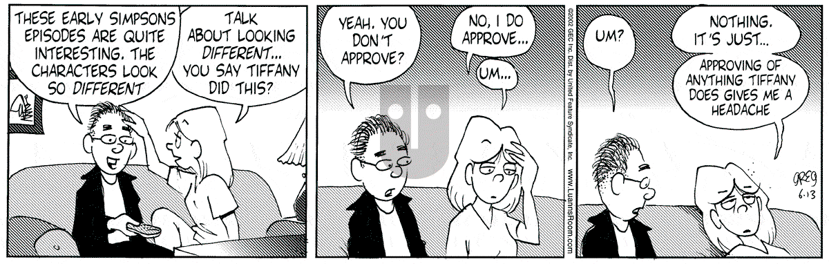 Luann - Thursday June 13, 2002 Comic Strip