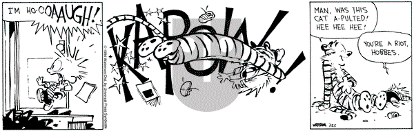 Calvin and Hobbes on Friday March 25, 1994 Comic Strip