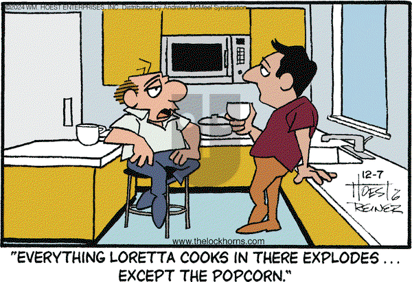 The Lockhorns - Saturday December 7, 2024 Comic Strip