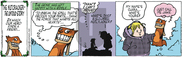Over the Hedge on Tuesday December 18, 2007 Comic Strip