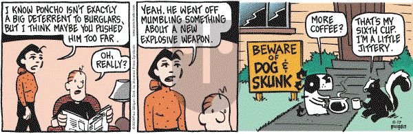 Pooch Cafe on Wednesday November 17, 2004 Comic Strip