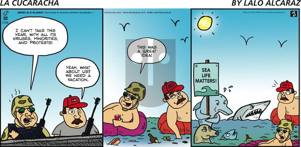 La Cucaracha on Sunday July 26, 2020 Comic Strip