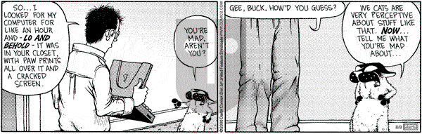 Get Fuzzy on Tuesday September 19, 2000 Comic Strip