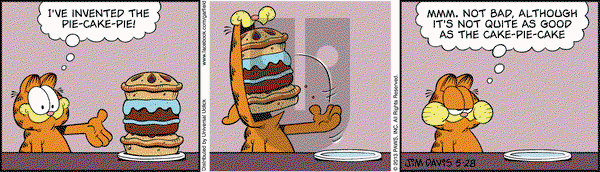 Garfield on Tuesday May 28, 2013 Comic Strip