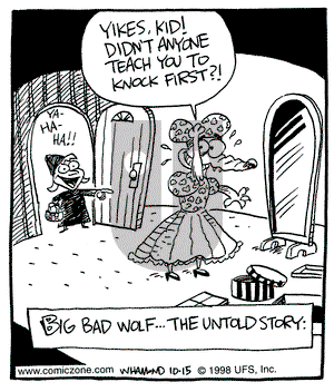 Reality Check on Thursday October 15, 1998 Comic Strip