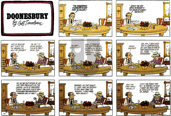 Doonesbury on Sunday January 18, 1981 Comic Strip