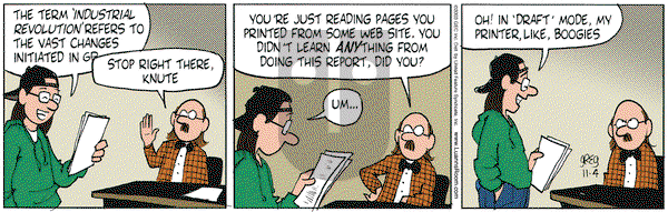 Luann on Tuesday November 4, 2003 Comic Strip