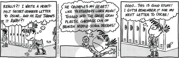 Heart of the City on Tuesday September 25, 2018 Comic Strip