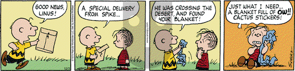 Peanuts - Saturday December 3, 2022 Comic Strip
