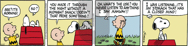 Peanuts - Saturday May 27, 2023 Comic Strip