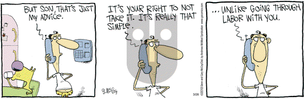 The Duplex on Wednesday March 28, 2018 Comic Strip