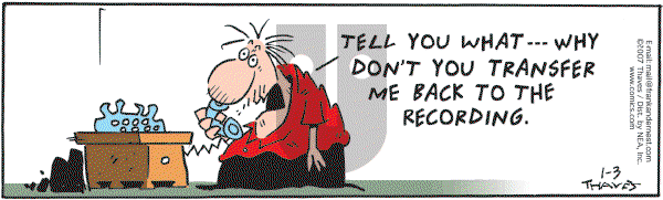 Frank and Ernest - Wednesday January 3, 2007 Comic Strip