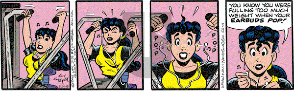 Nancy on Tuesday March 24, 2015 Comic Strip