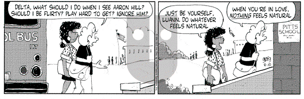 Luann on Tuesday September 10, 1996 Comic Strip