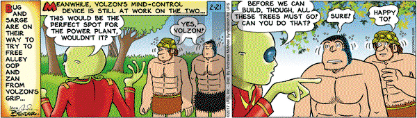 Alley Oop on Tuesday February 21, 2017 Comic Strip