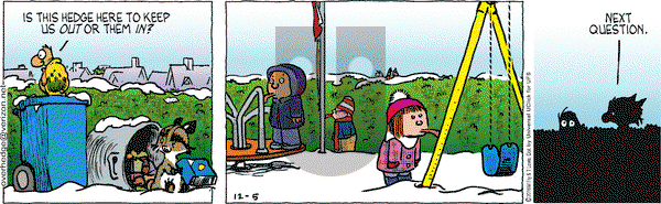 Over the Hedge on Monday December 5, 2016 Comic Strip