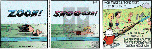 Grand Avenue on Wednesday August 12, 2009 Comic Strip