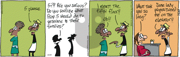 The Knight Life on Friday October 29, 2010 Comic Strip