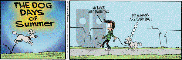 Grand Avenue on Saturday July 15, 2017 Comic Strip