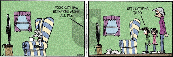 Grand Avenue on Monday October 8, 2018 Comic Strip