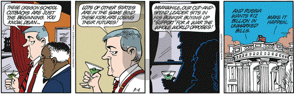 Doonesbury on Tuesday March 4, 2003 Comic Strip