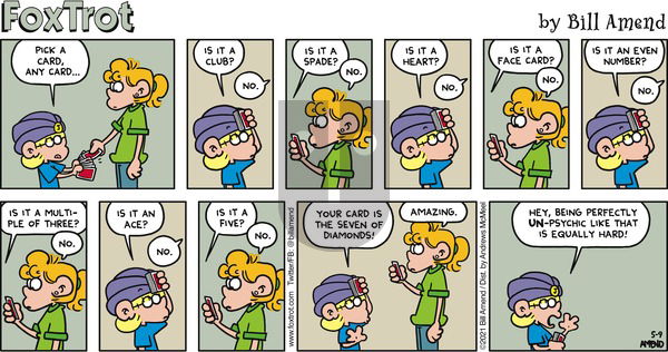 FoxTrot on Sunday May 9, 2021 Comic Strip