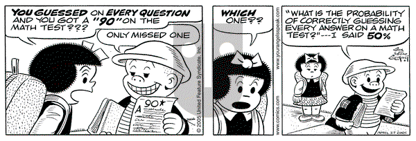 Nancy on Wednesday April 27, 2005 Comic Strip