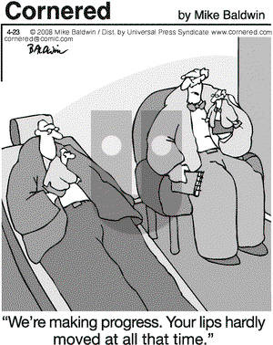 Cornered on Wednesday April 23, 2008 Comic Strip