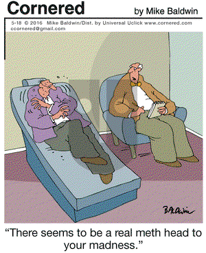 Cornered on Wednesday May 18, 2016 Comic Strip
